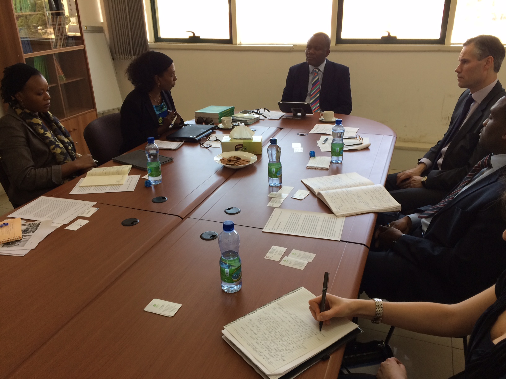 Meeting with Mr. Désiré Assogbavi, Resident Representative and Head of Oxfam Liaison office in AU (16 January 2017)